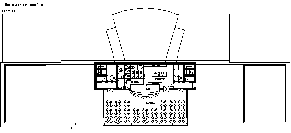 Plan of 7th floor - the cafe